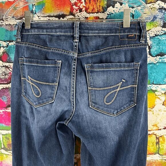 Jag Jeans Low Rise Slim Leg Size 2  Indigo Wash - Picture 6 of 9